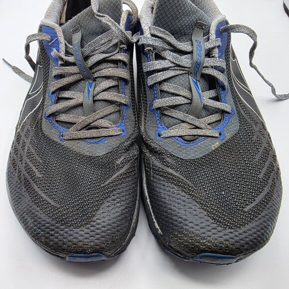Altra Timp 2 Mens Size 13 Black Blue Athletic Shoes Running Walking Hiking - Picture 9 of 13